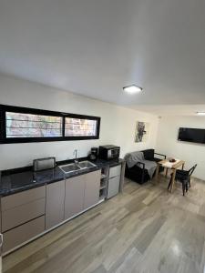 Køkken eller tekøkken på Sierra y Lago