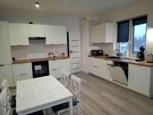 Kuchyň nebo kuchyňský kout v ubytování Modern 2023 apartment