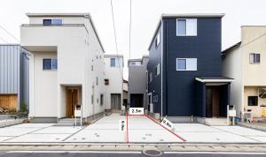 Bygningen som feriehuset ligger i