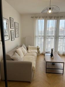 Posezení v ubytování Cocon Perret aux Plages du Havre