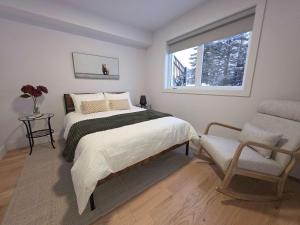 Ένα ή περισσότερα κρεβάτια σε δωμάτιο στο Mont Blanc 121-111