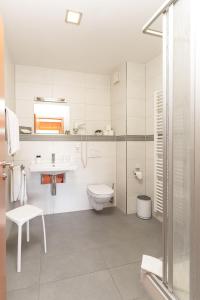 Koupelna v ubytování Hotel Zehnthof