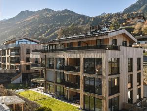 Γενική θέα στο βουνό ή θέα στο βουνό από  αυτό το ξενοδοχείο διαμερισμάτων