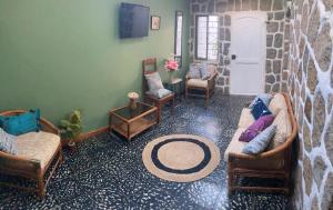 Posezení v ubytování Casa Algarrobo