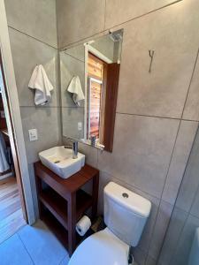 Et badeværelse på Quinta Terra Sagrada