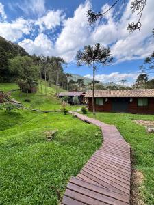 Naturlandskabet i nærheden af lodgen