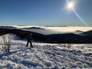 Błyszczowe Berce durante el invierno