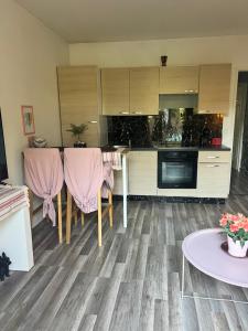 Køkken eller tekøkken på La rose des sables