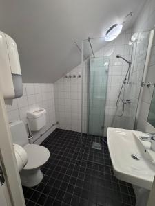 Et badeværelse på Kapellskärs Camping och Vandrarhem