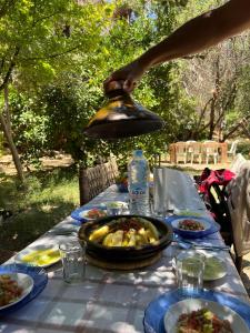 Mad på bed and breakfast-stedet eller i nærheden