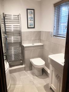 Ванная комната в Apartment in lovely village