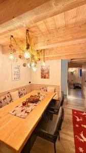 Χώρος καθιστικού στο Maso K La Mucca Rossa