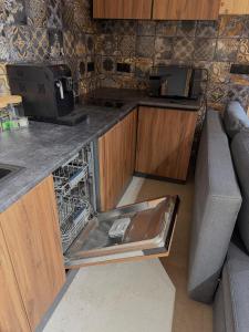 Kuchyň nebo kuchyňský kout v ubytování Family Rest Village