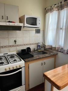 Køkken eller tekøkken på La Lucila del Mar Duplex