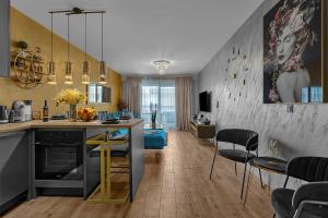 Køkken eller tekøkken på Apartman Aria De Lux