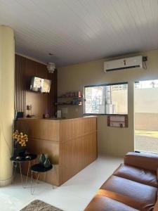 Posezení v ubytování Hotel Rio madeira ao lado do Porto velho shopping