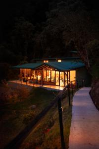 Byggingin sem hótelið er í