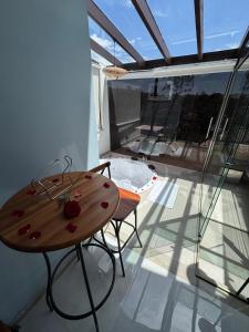 Μπαλκόνι ή βεράντα στο Chale Bella Vista