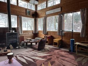 Et opholdsområde på 蔵王ペンションKomorebi