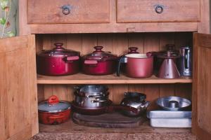 Η κουζίνα ή μικρή κουζίνα στο Casa com piscina Natural e vista panorâmica +19 φωτογραφίες