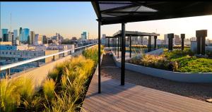 Bygningen som lejligheden ligger i