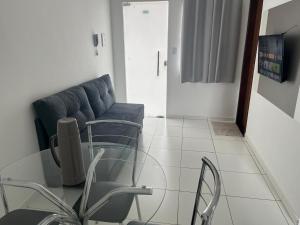 Et opholdsområde på Apartamento Garagem Compacta 09 + 1 billede