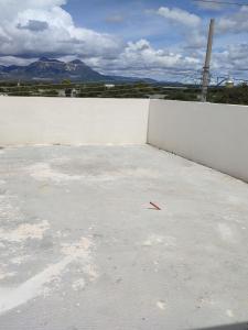 En generel udsigt til bjerge eller udsigt til bjerge taget fra lejligheden