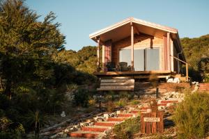 Bygningen som chaletet ligger i