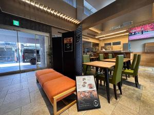 Posezení v ubytování HOTEL CUORE Kyoto Shijo Omiya