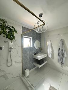 Et badeværelse på The Hide Nongoma