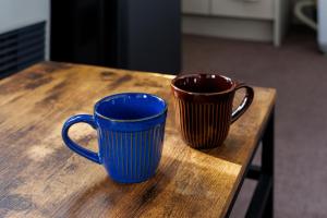 Příslušenství pro přípravu čaje a kávy v ubytování Maison Odori