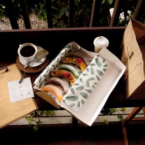 Eten bij of ergens in de buurt van het pension

