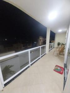 Balkón nebo terasa v ubytování Apartamento próximo avenida São Domingos