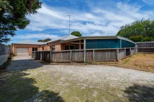 Bygningen som feriehuset ligger i