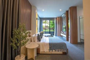 Posezení v ubytování Ratan Uluwatu Hotel and Villas + 30 fotografií