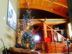 Et tv og/eller underholdning på Meadow House Backcountry Residency