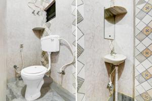 Koupelna v ubytování Hotel O Narayana RN Tagore Hospital Formerly Lantern Guest House