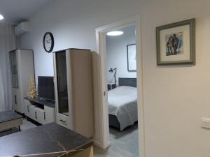 Postel nebo postele na pokoji v ubytování Boutique-Art Apartment DILIJAN