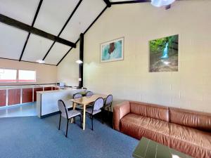 Posezení v ubytování Mountain View Motel