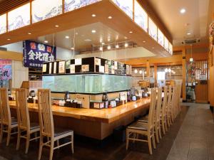 Restoran ili drugo mesto za obedovanje u objektu Chisun Inn Kagoshima Taniyama