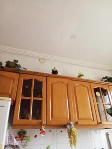 Η κουζίνα ή μικρή κουζίνα στο Просторная, двухкомнатная квартира в престижном районе города Баку