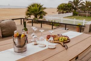 Mad i villaen eller i nærheden