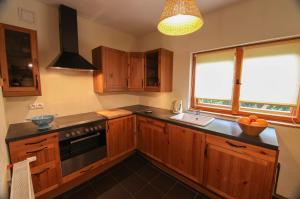 Køkken eller tekøkken på Vakantiehuis Reuzengebergte