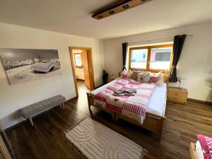 Giường trong phòng chung tại LechHuamat