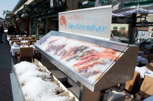 Supermarket alebo iný obchod pri apartmáne alebo v okolí
