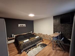 Гостиная зона в Moonlight Prémium Apartmanház