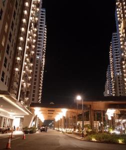 Bygningen som lejlighedshotellet ligger i