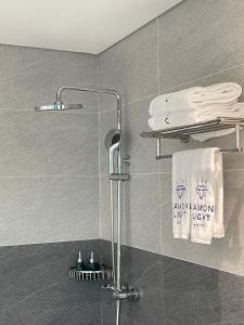 Koupelna v ubytování Diamond Light Hotel