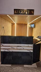 Ο χώρος του λόμπι ή της ρεσεψιόν στο Shree Ram shanti Paying Guest House