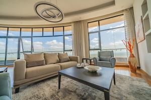 Posezení v ubytování The Curve by the Park Nairobi by TSG